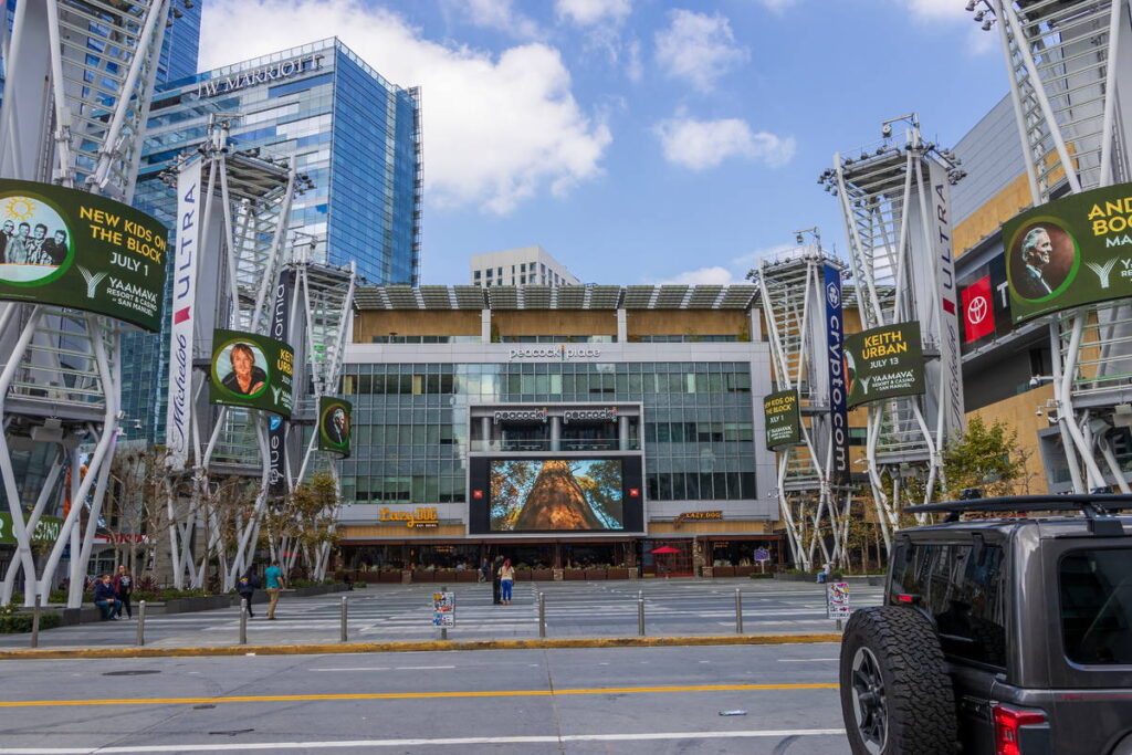 Image shows the Peacock Theater, the place that will host the NHL Draft in L.A.