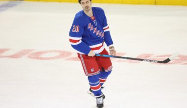 Chris Kreider hopes he isn't Rangers' next moving piece