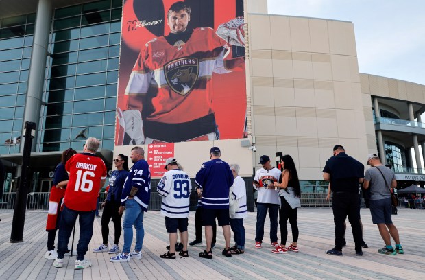 Florida Panthers and Toronto Maple Leafs fans what for the...