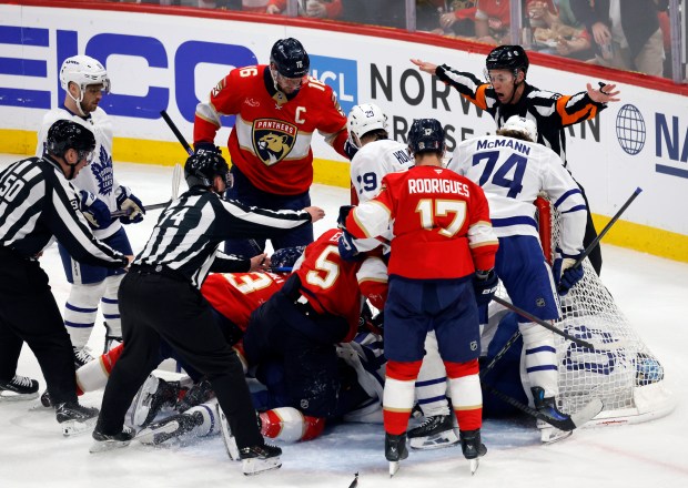 An official rules that a goal did not occur during...