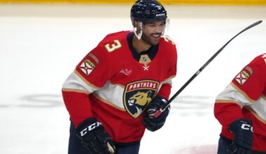 Florida Panthers' Seth Jones and playoffs are a family affair