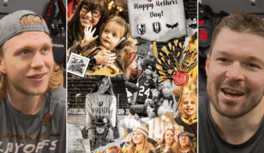 Happy Mother's Day from the Vegas Golden Knights