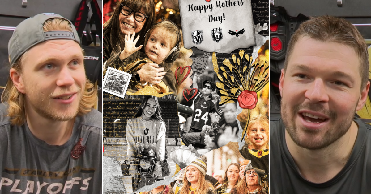 Happy Mother's Day from the Vegas Golden Knights