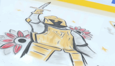 VGK fans thank Golden Knights for Season 8 memories by coating the Fortress