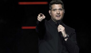 Panthers sign Canadian singer Michael Buble — for a cancer fund-raising cause