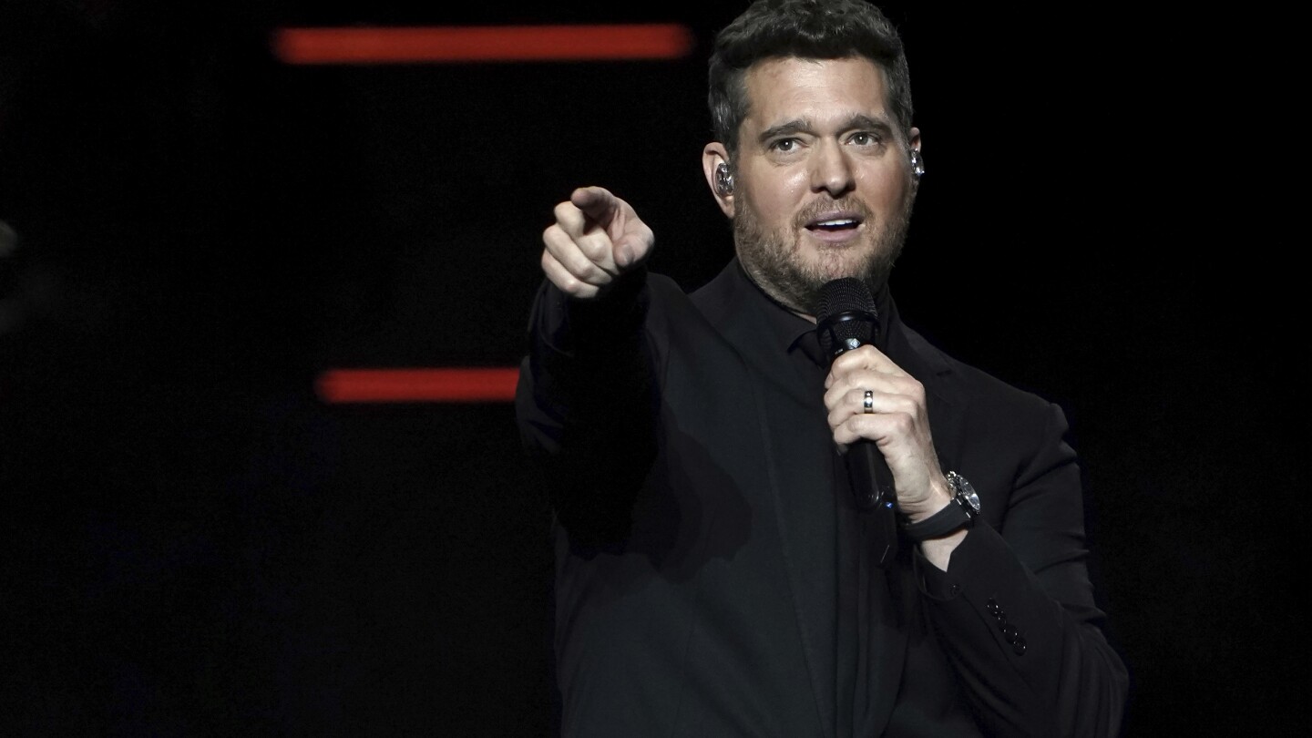 Panthers sign Canadian singer Michael Buble — for a cancer fund-raising cause