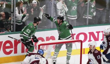 Rantanen has hat trick as Stars rally past Avalanche 4-2 in Game 7 to advance to 2nd round