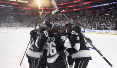 Adrian Kempe leads the LA Kings' offensive spree in a 6-2 win over Oilers for a 2-0 series lead