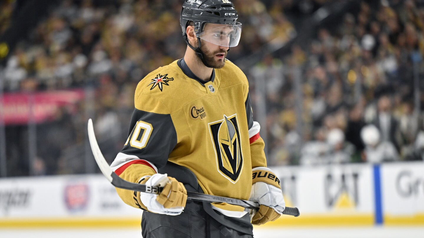 Vegas' Nicolas Roy fined but not suspended for cross-checking Edmonton's Trent Frederic in the face