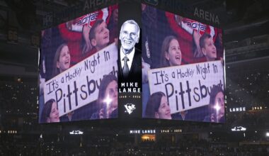 Penguins honor late Hall of Fame broadcaster Mike Lange during emotional pregame ceremony