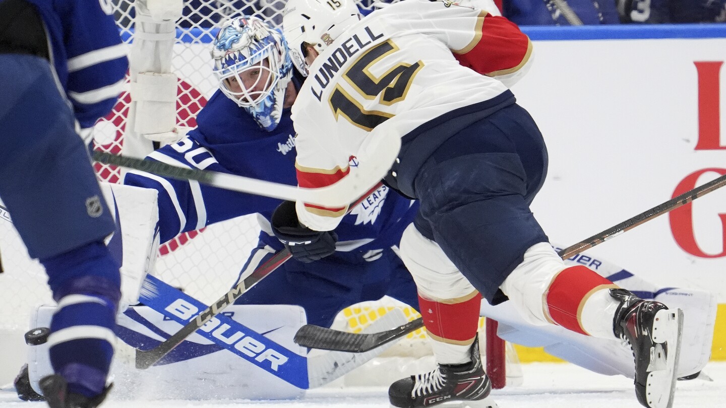 Panthers rout the Maple Leafs 6-1 in Game 7 to advance to the Eastern Conference final