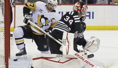 Crosby, Malkin help Penguins rally from 2 goals down to beat Devils 4-2