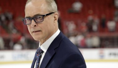 Paul Maurice, Rod Brind'Amour skipped player handshakes after East final. It was for a good reason