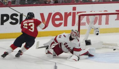 Hurricanes switch goalies for Game 3, starting Kochetkov over Andersen against Panthers