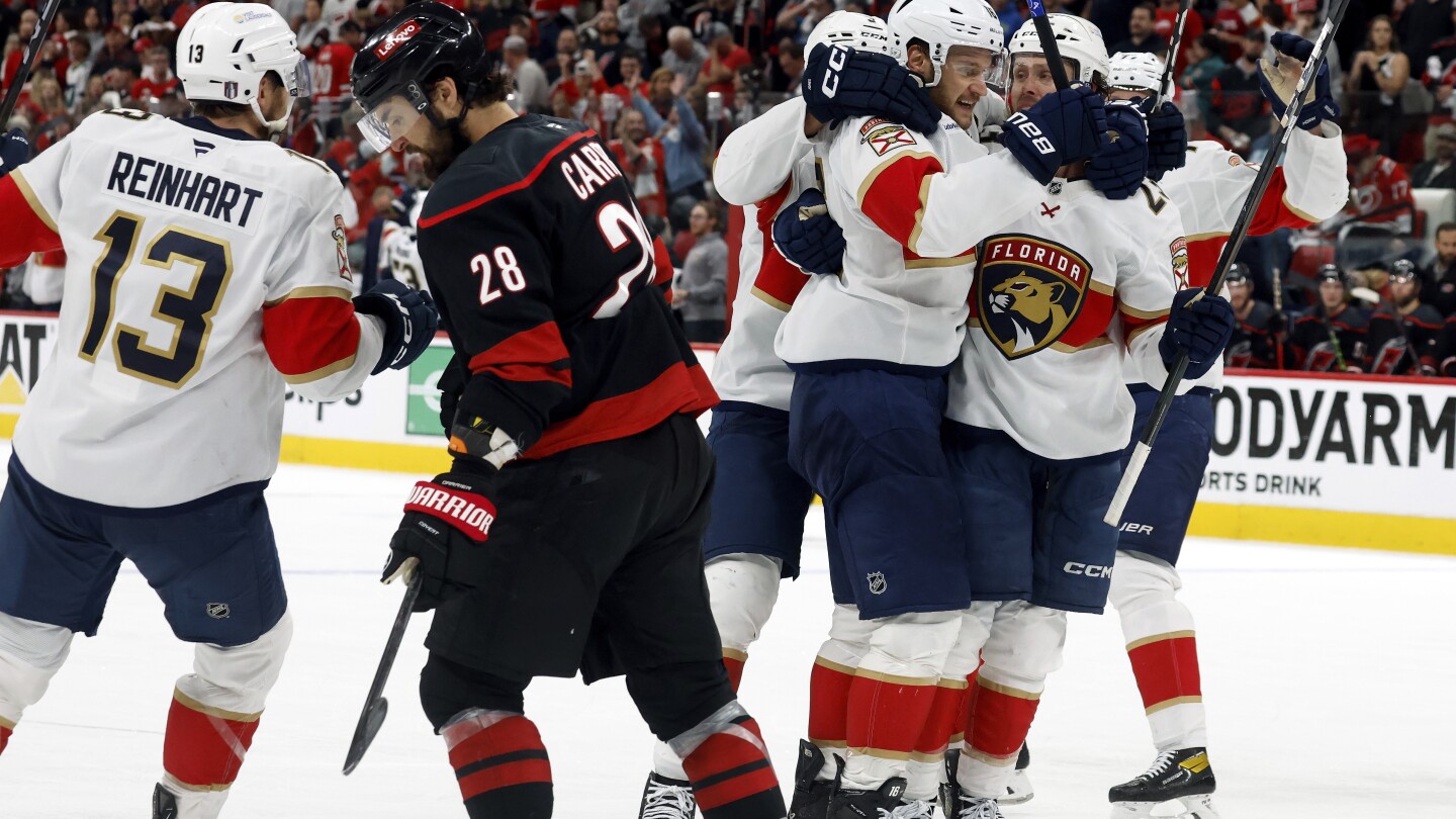 In Barkov They Trust: The Panthers, led by their captain, are headed back to the Stanley Cup Final