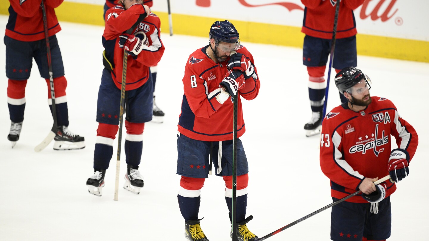 Bad-angle shot eliminates Ovechkin and the Capitals, ending 'memorable' year for Washington