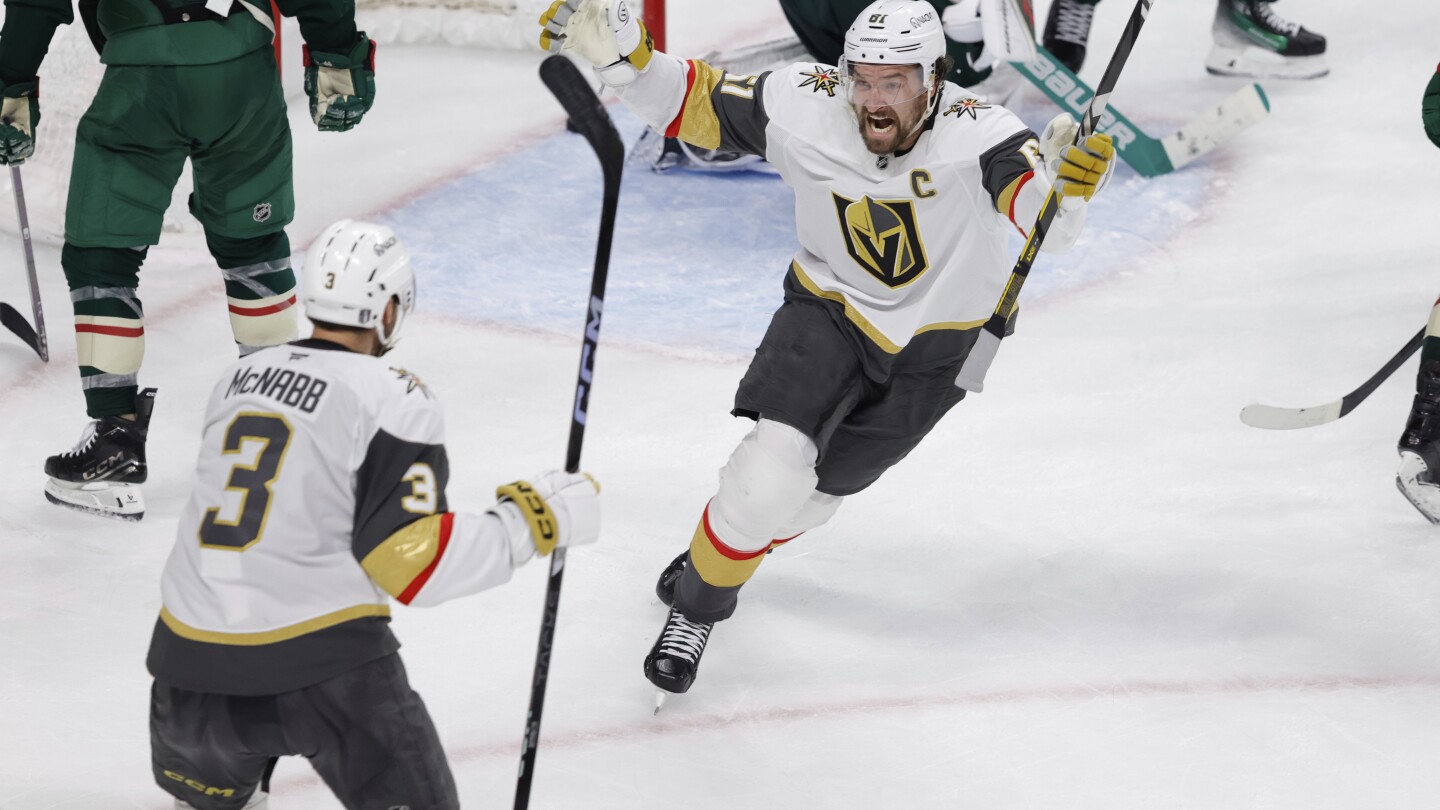 Vegas moves on with 3-2 win in series clincher, as Wild go 1-and-done yet again