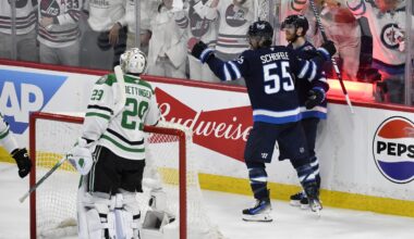 Jets beat the Stars 4-0 to force Game 6 in the Western Conference semifinal series