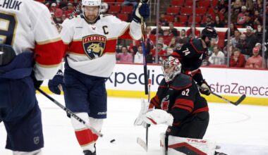 Hurricanes' Game 2 loss to Panthers offers an unwelcome repeat of conference-final history from '23
