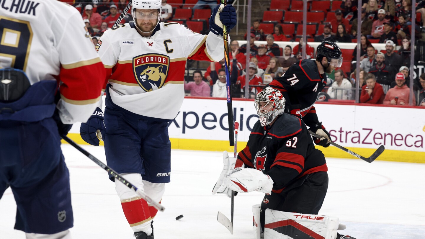 Hurricanes' Game 2 loss to Panthers offers an unwelcome repeat of conference-final history from '23