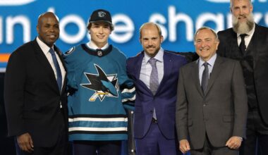 NHL draft: San Jose Sharks select Macklin Celebrini with No. 1 pick