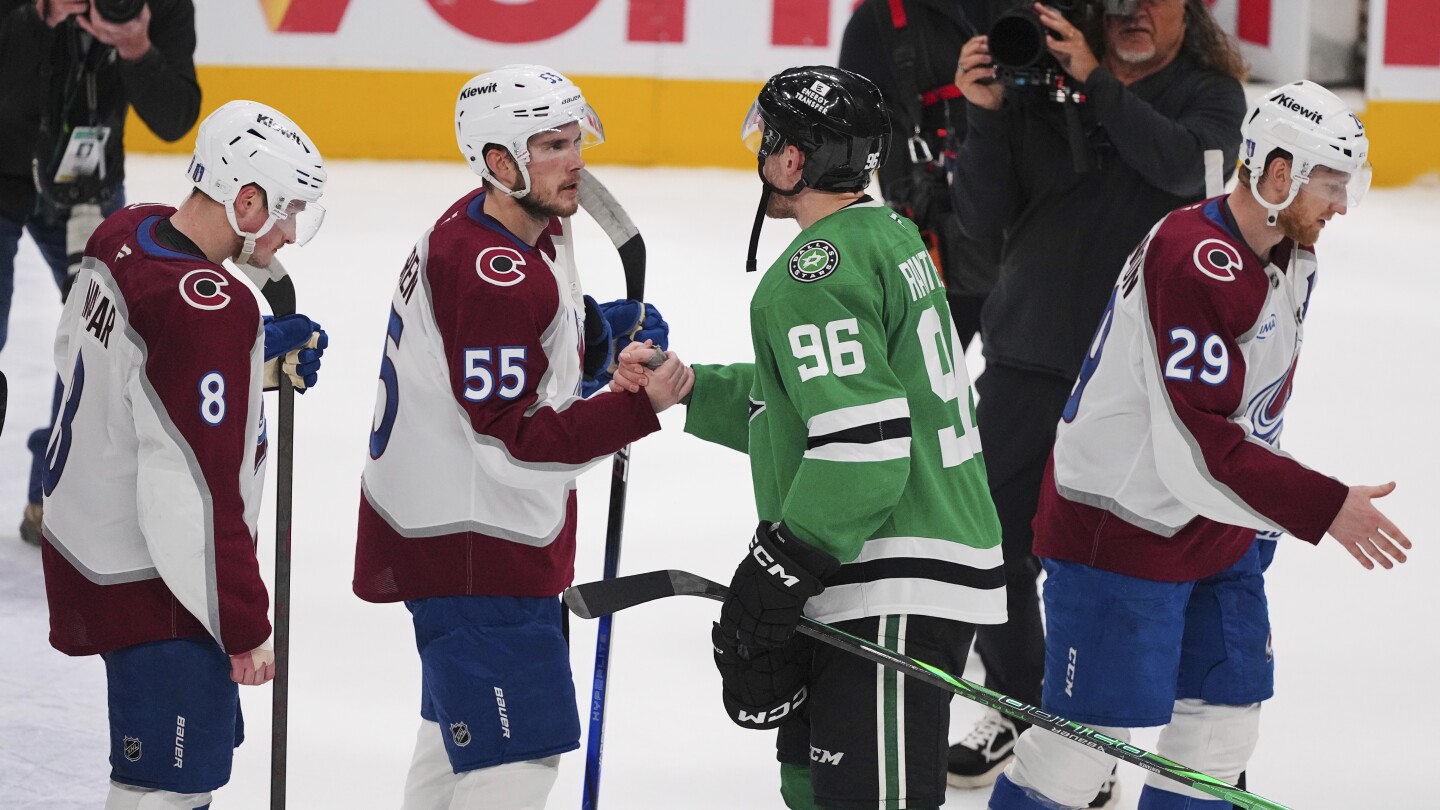 Mikko Rantanen has 4-point 3rd period for Stars to unbelievably knock former team out of playoffs