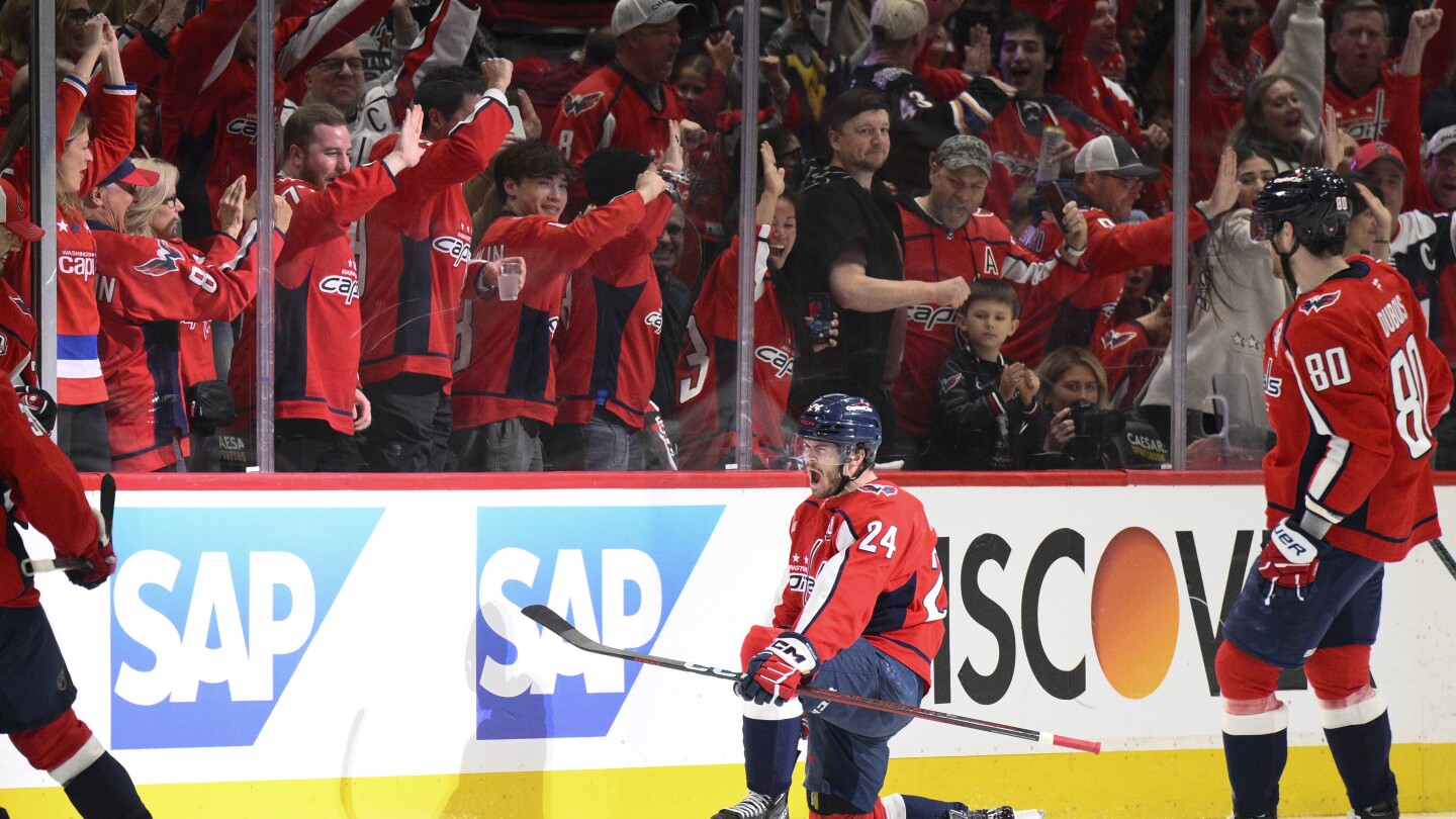 Capitals look more like themselves in beating the Hurricanes 3-1 in Game 2 to tie series