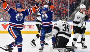 NHL playoffs: Oilers eliminate Kings for fourth straight season