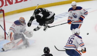 How the Kings survived a shocking Oilers rally to win wild Game 1