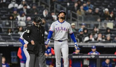 Burger bombs not enough as Texas Rangers fall to New York Yankees
