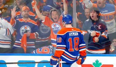 Oilers’ Zach Hyman out for rest of NHL Playoffs following brutal injury
