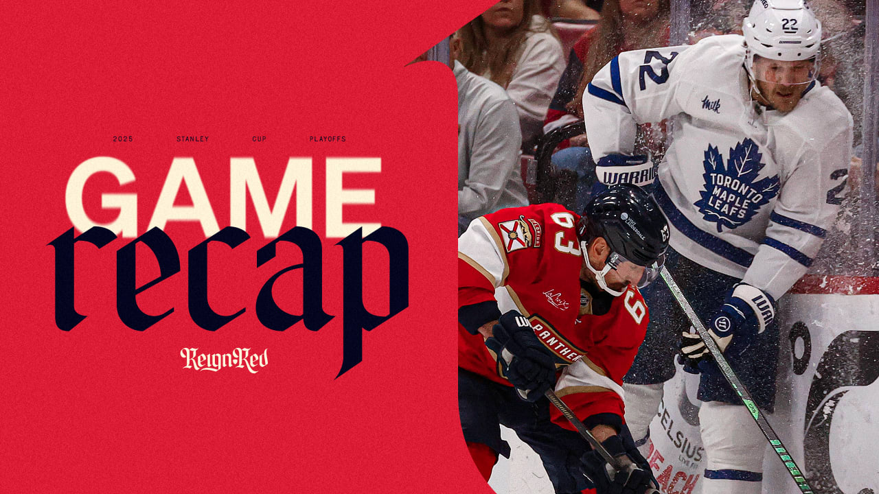 RECAP: Maple Leafs 2, Panthers 0