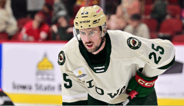 MINNESOTA WILD TRADES SAMMY WALKER TO UTAH HOCKEY CLUB