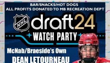 Fans to Gather in Braeside June 28th as Local Favourite Dean Letourneau Eligible in NHL Entry Draft