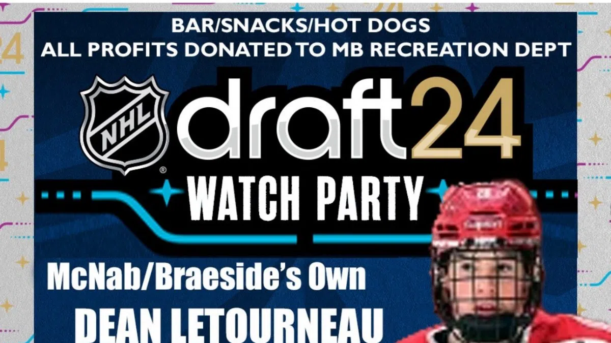 Fans to Gather in Braeside June 28th as Local Favourite Dean Letourneau Eligible in NHL Entry Draft