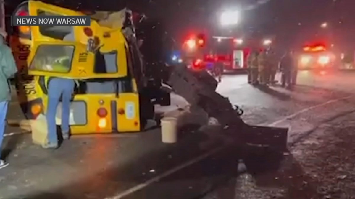 Trucker who crashed into bus carrying hockey team pleads guilty – NBC Chicago