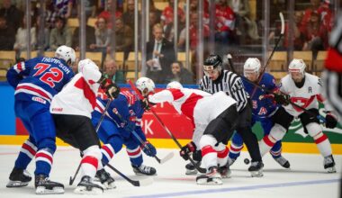 Switzerland shuts out US 3-0 at ice hockey worlds