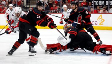 Andersen's steady play in net has the Hurricanes back in the Eastern final for 2nd time in 3 years