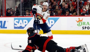 Hurricanes' Game 2 loss to Panthers offers an unwelcome repeat of conference-final history from '23