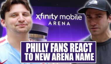 Sixers and Flyers Fans React to the New "Xfinity Mobile Arena" Name