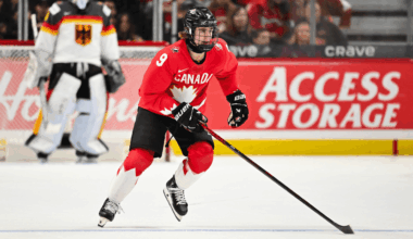 McKenna, projected top pick in 2026 NHL Draft, impressing at WJC