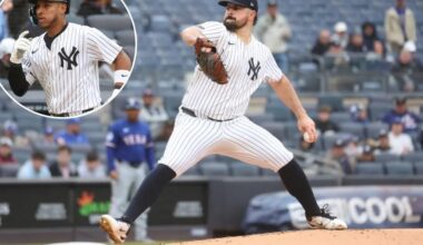 Carlos Rodon, Yankees bullpen shut out Rangers to finish sweep