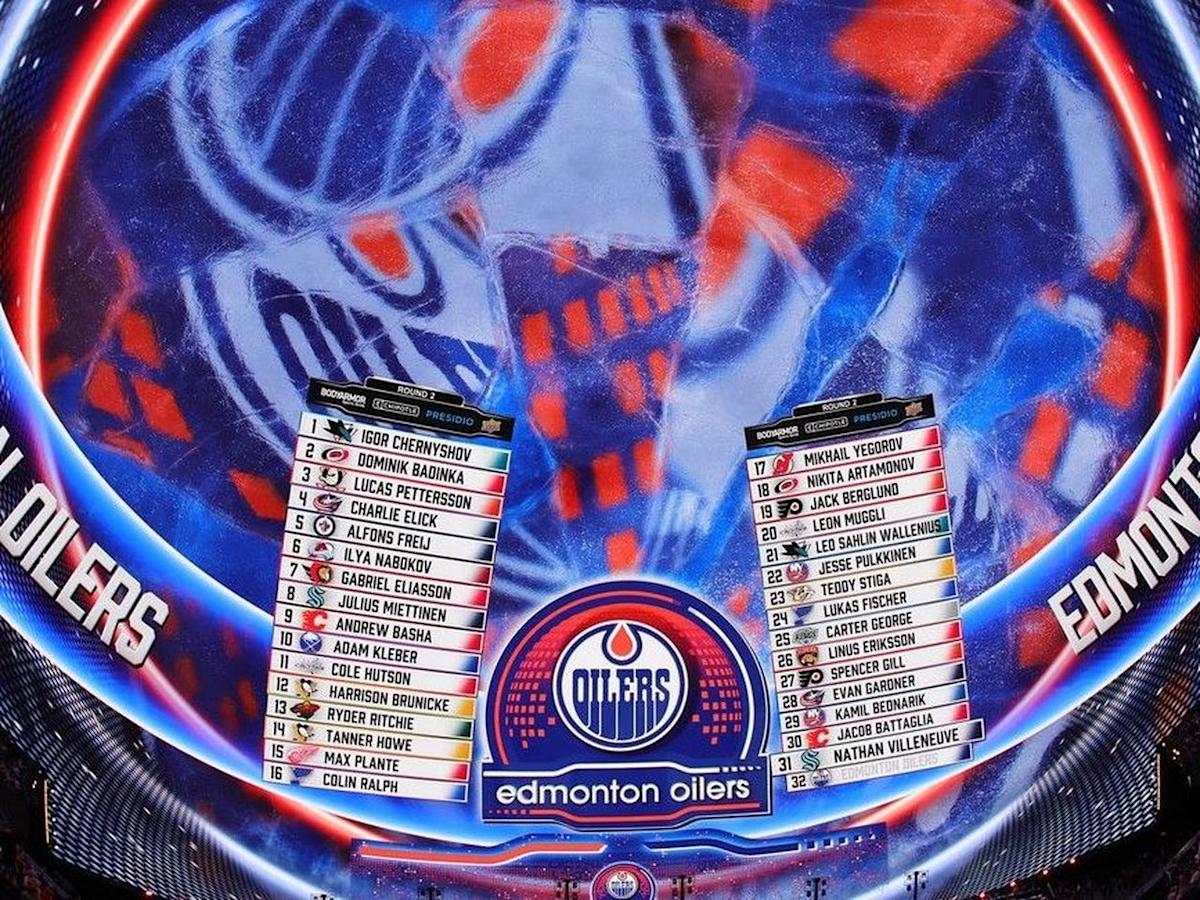 Oilers come away empty-handed from Day One of cringe-worthy NHL draft