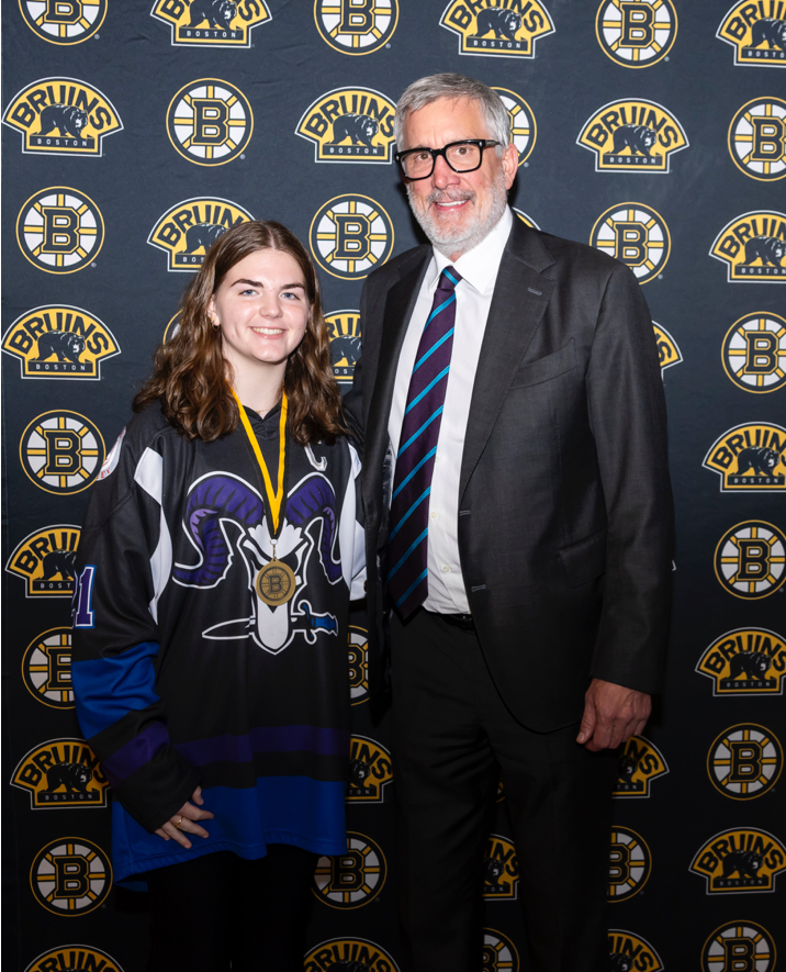 Shawsheen Tech senior Corrine Foley honored with 2025 Bruins MIAA Sportsmanship Award