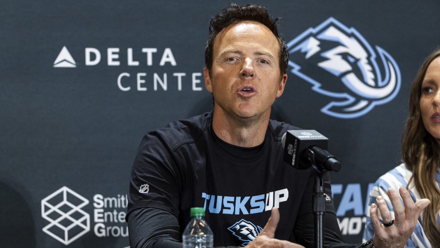 Ryan Smith Utah Mammoth JJ Peterka trade...