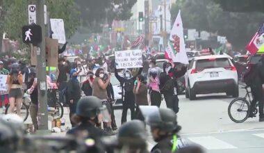 No Kings Los Angeles: Unlawful assembly declared at downtown LA protest site
