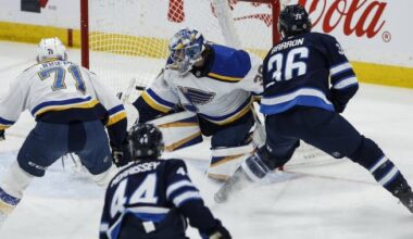 Winnipeg Jets to face St. Louis Blues in first round playoff series - Winnipeg