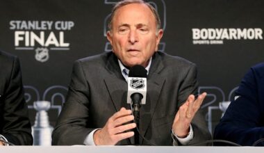 NHL commish bullish on bargaining and new barn for Flames