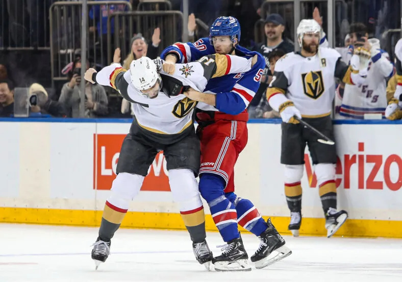 NHL: Vegas Golden Knights at New York Rangers