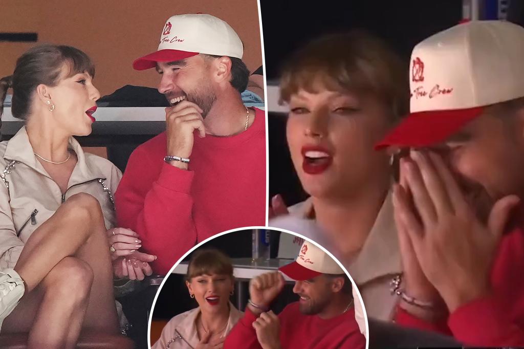 What Taylor Swift's said to Travis Kelce at at Game 4 of tense Stanley Cup Final